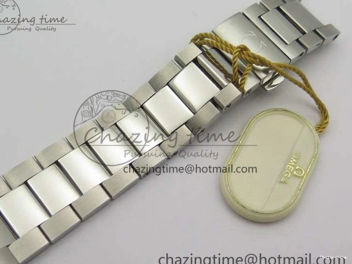 0210 Speedmaster ’57 Co-Axial OMF 1:1 Best Edition Blue Dial White Markers On SS Bracelet A Sustainable 8145